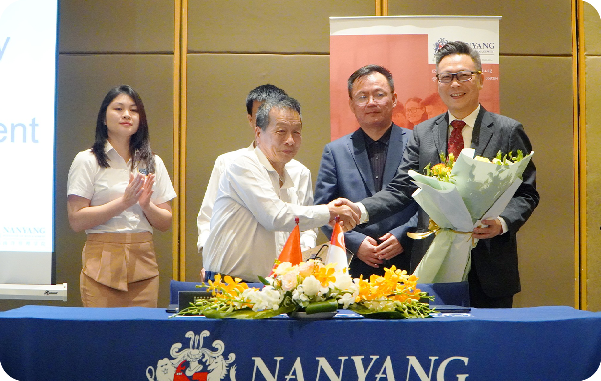 Trường Cách tải app tài xỉu
 ký kết hợp tác với Học viện quản lý Nanyang (Singapore) 